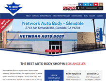 Tablet Screenshot of networkautobody.com